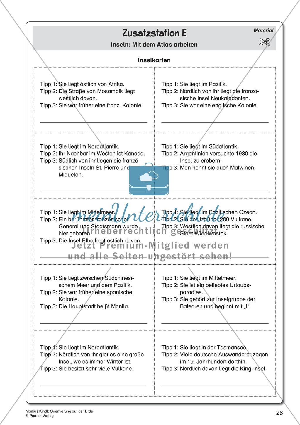 Orientierung auf der Erde Preview 28
