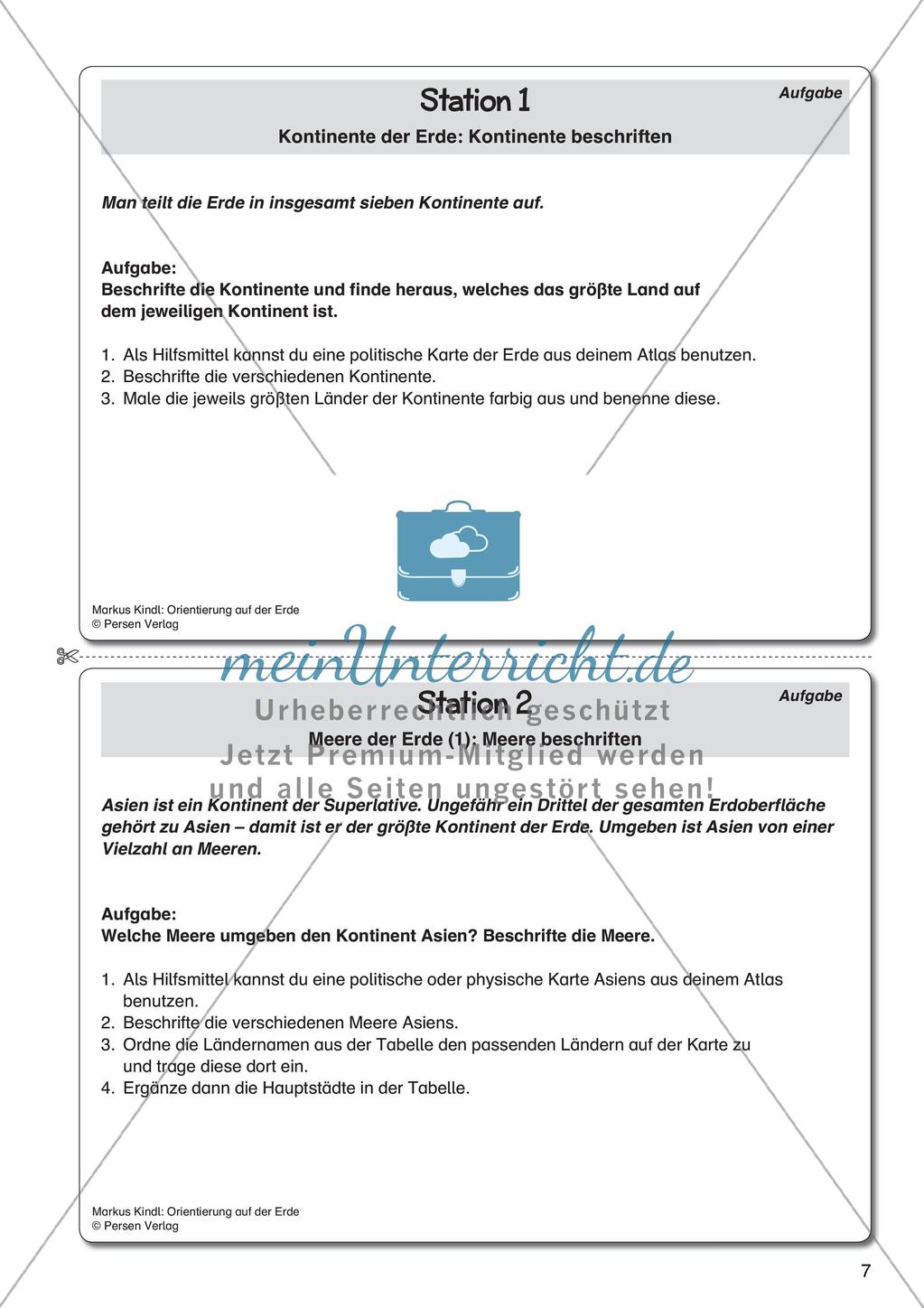 Orientierung auf der Erde Preview 9