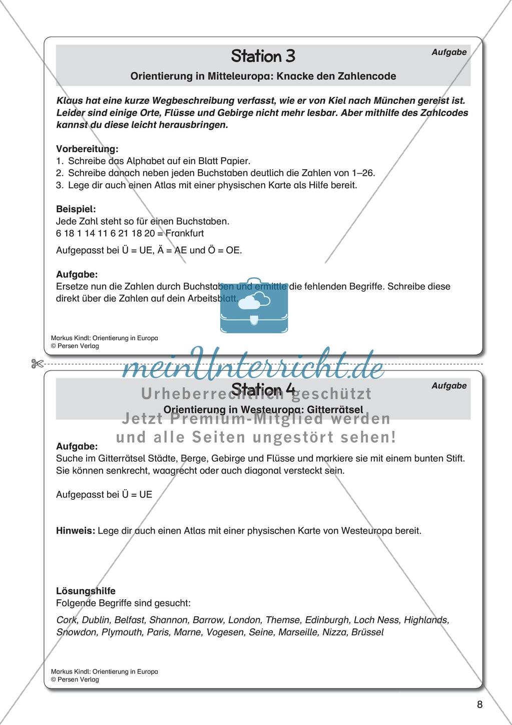 Orientierung in Europa Preview 10