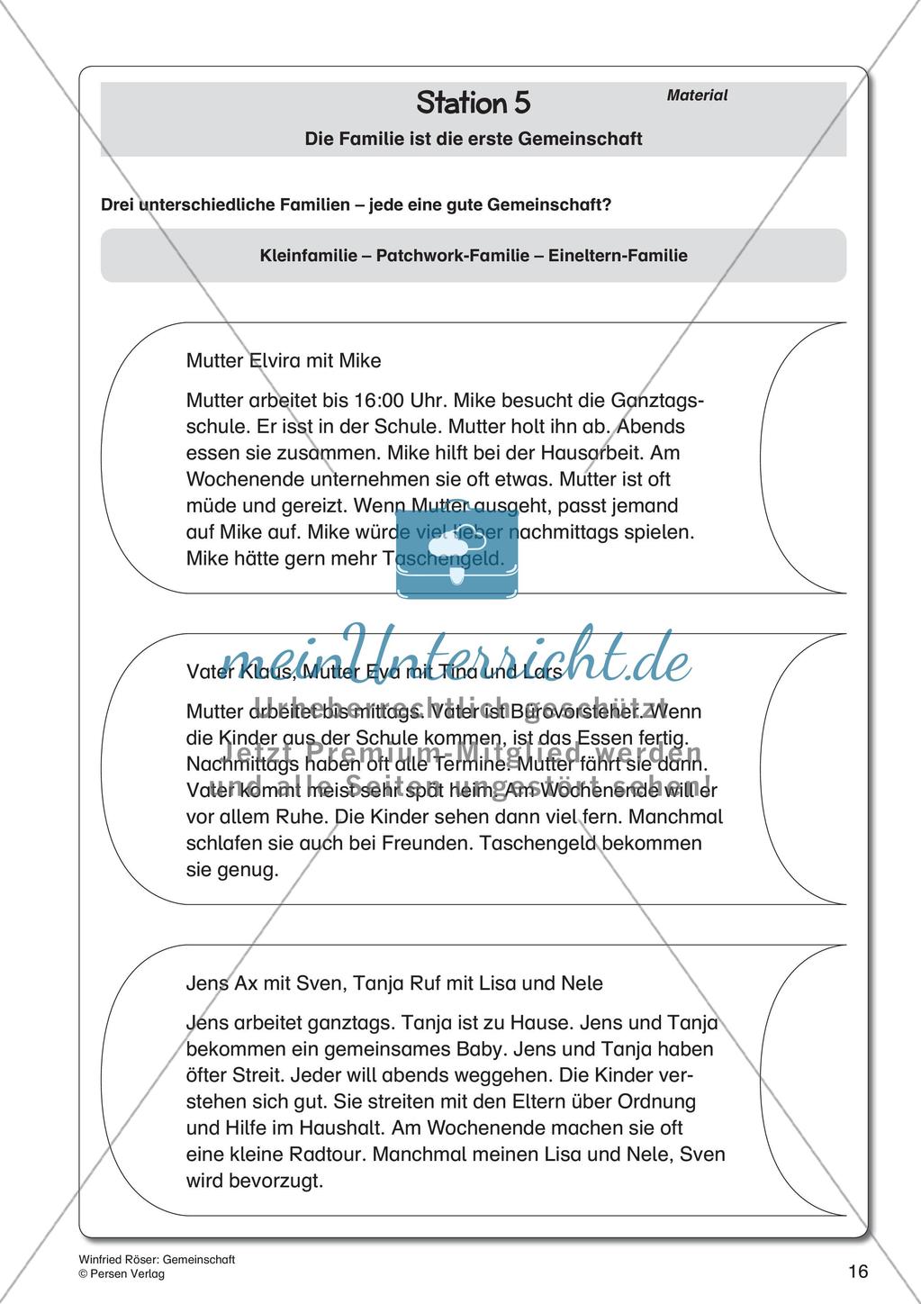 Ethik an Stationen: Gemeinschaft Preview 18
