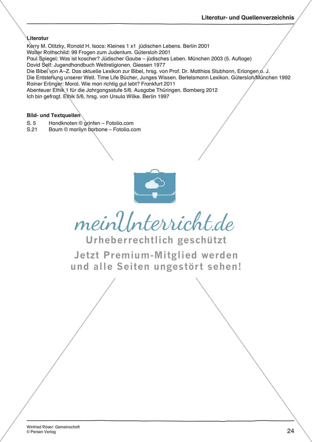 Ethik an Stationen: Gemeinschaft Preview 26