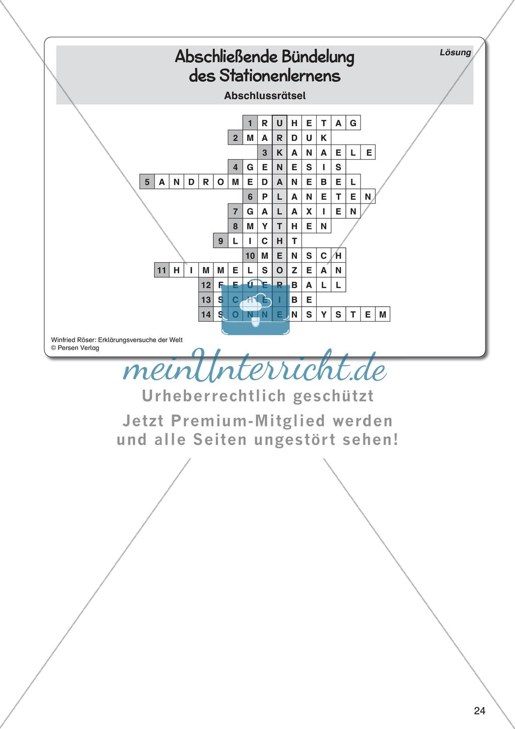 Ethik an Stationen: Erklärungsversuche der Welt Preview 26
