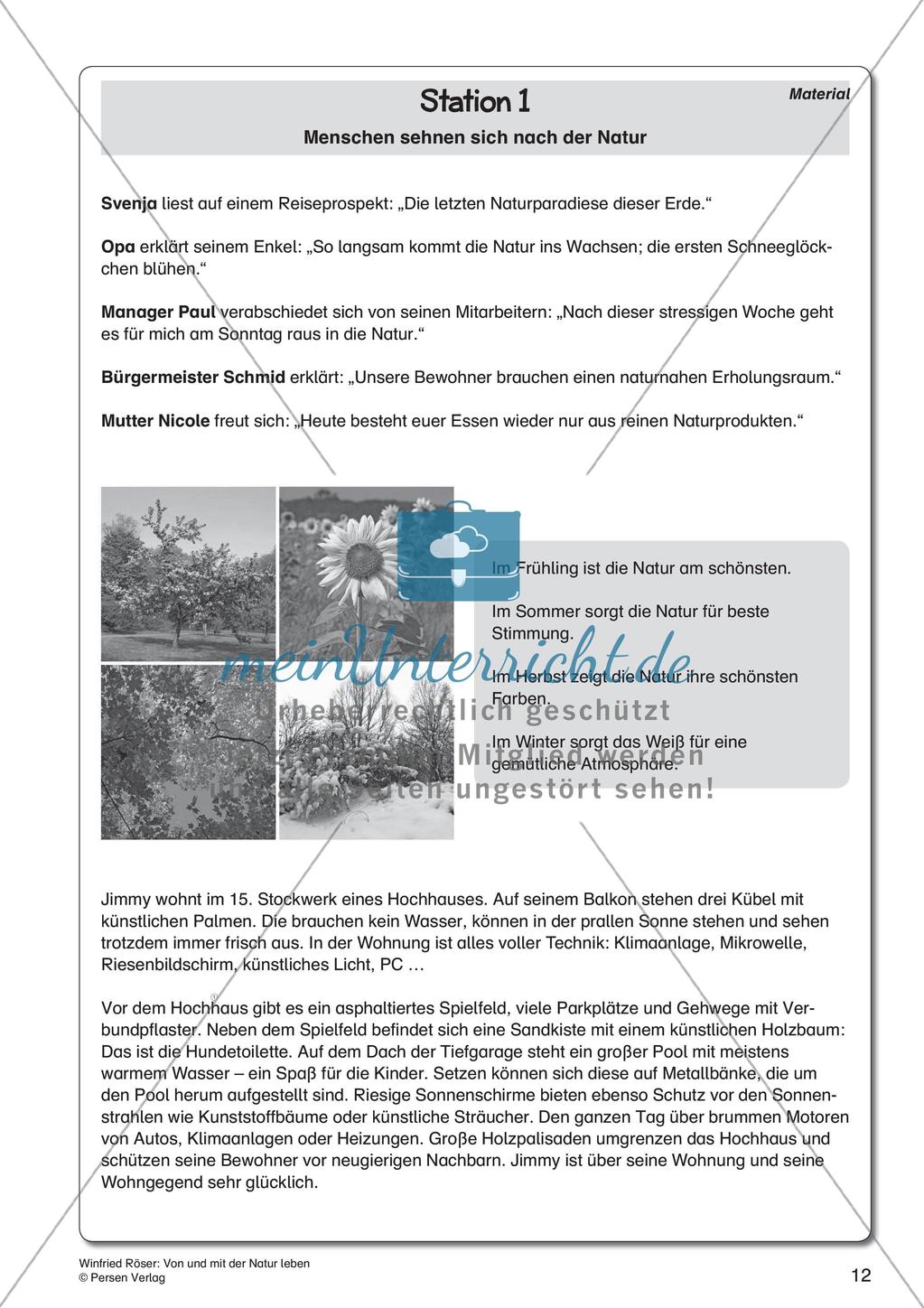 Ethik an Stationen: Leben von und mit der Natur Preview 14
