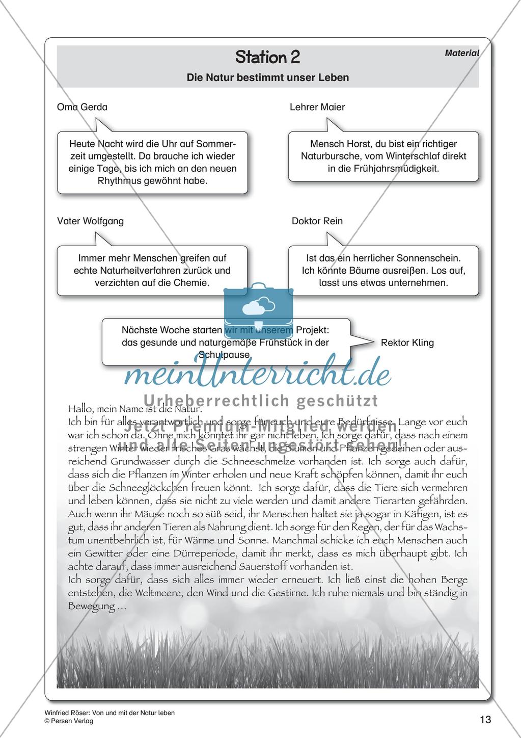 Ethik an Stationen: Leben von und mit der Natur Preview 15