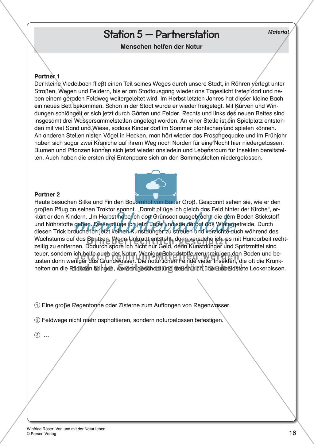 Ethik an Stationen: Leben von und mit der Natur Preview 18