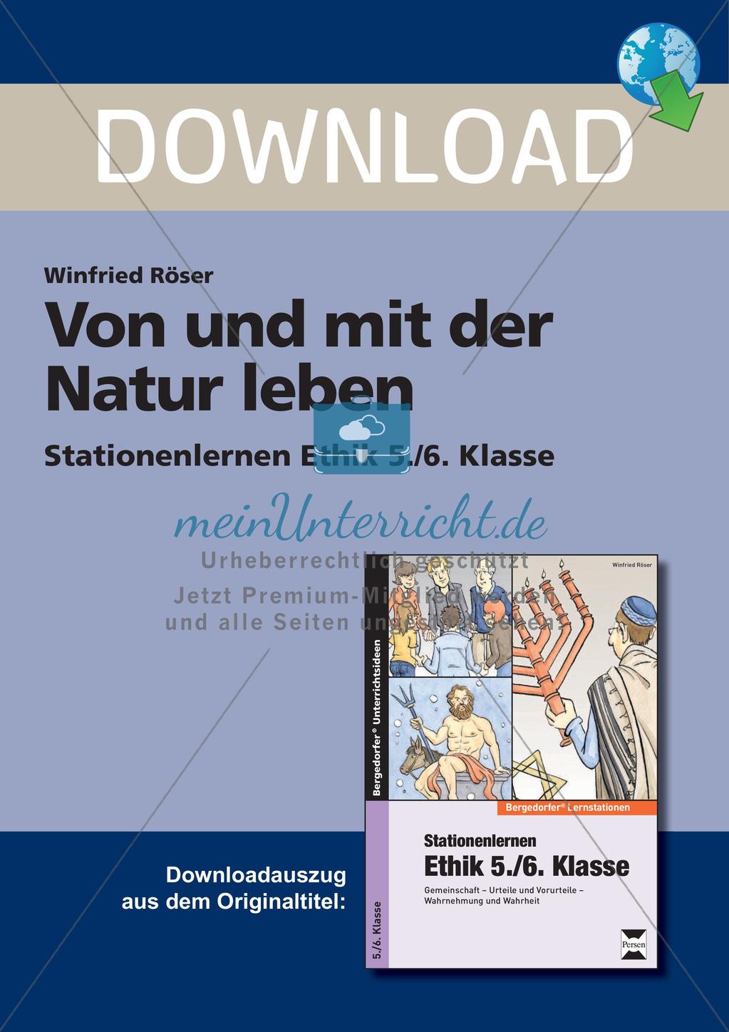 Ethik an Stationen: Leben von und mit der Natur Preview 1