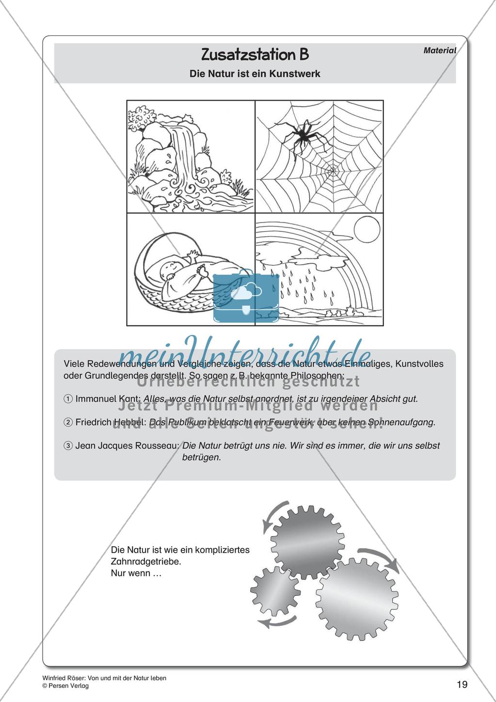 Ethik an Stationen: Leben von und mit der Natur Preview 21