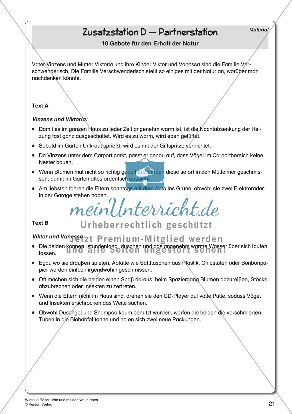 Ethik an Stationen: Leben von und mit der Natur Preview 23