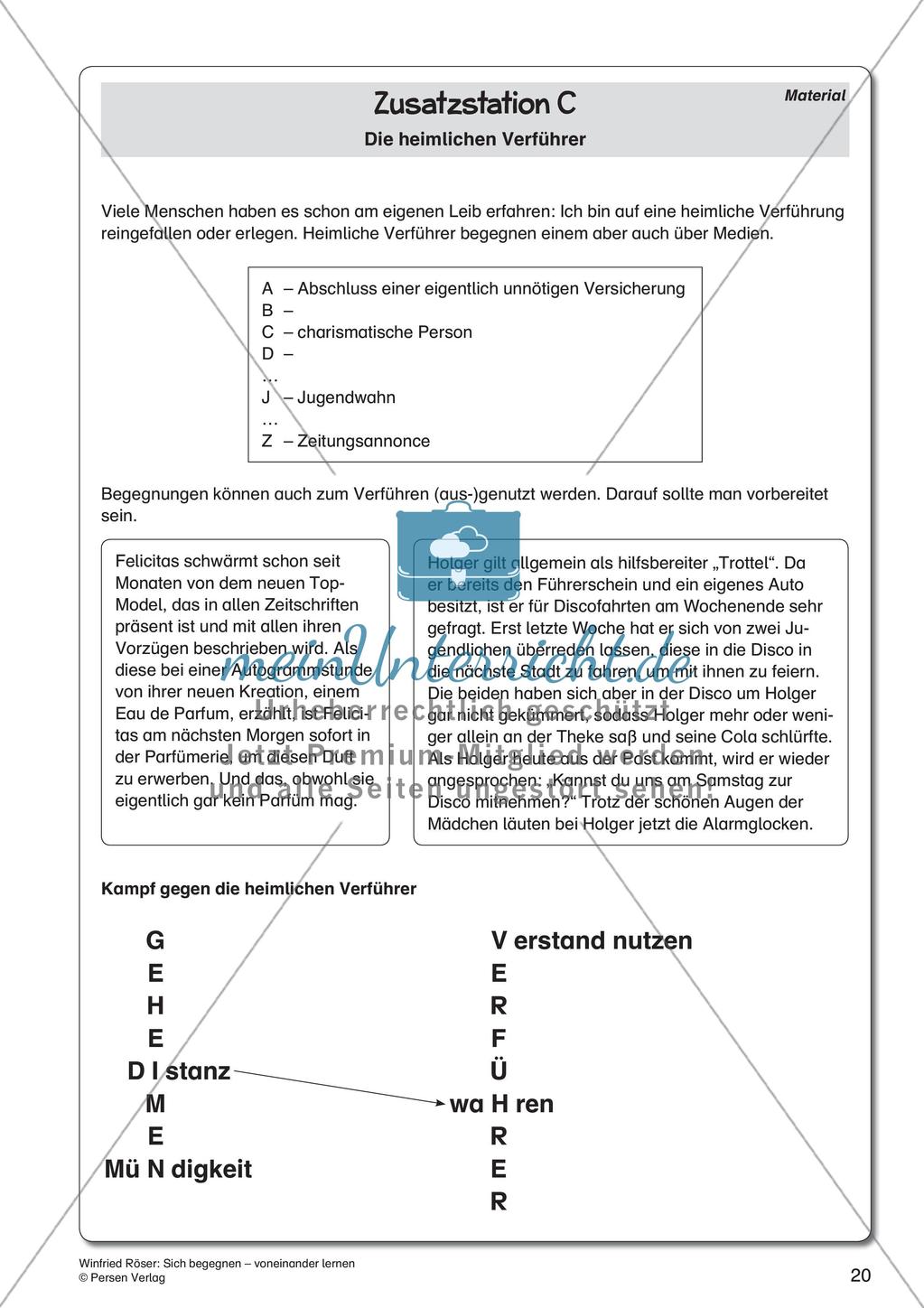 Ethik an Stationen: Sich begegnen - voneinander lernen Preview 22