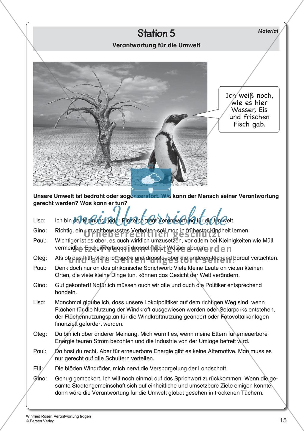Ethik an Stationen: Verantwortung tragen Preview 17