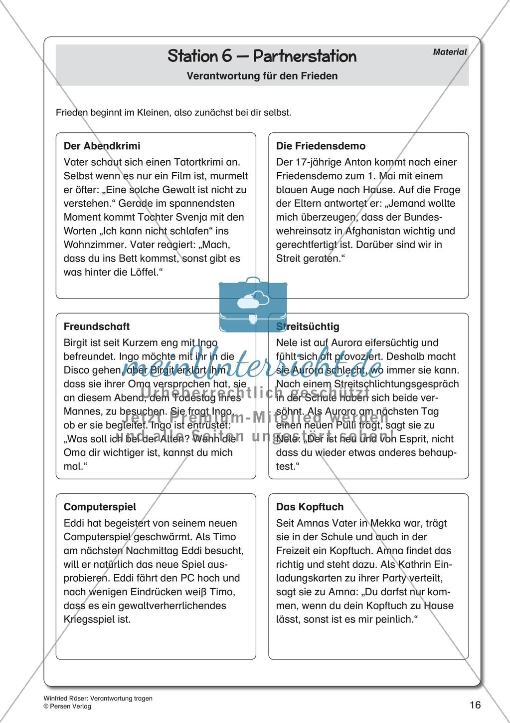 Ethik an Stationen: Verantwortung tragen Preview 18