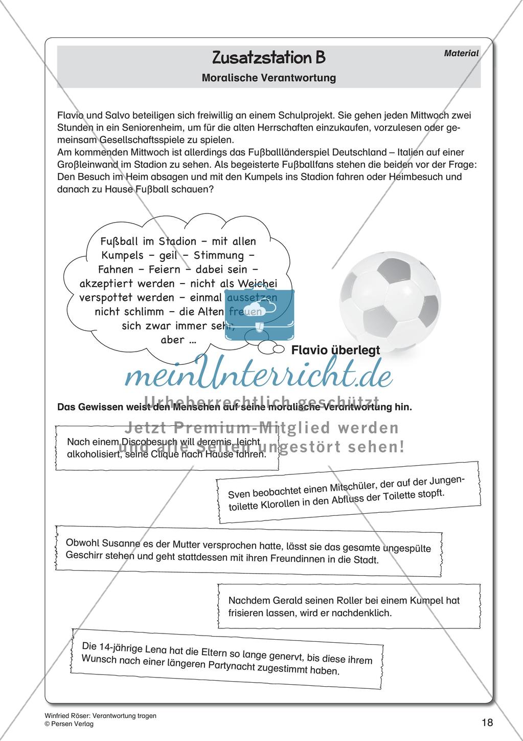 Ethik an Stationen: Verantwortung tragen Preview 20
