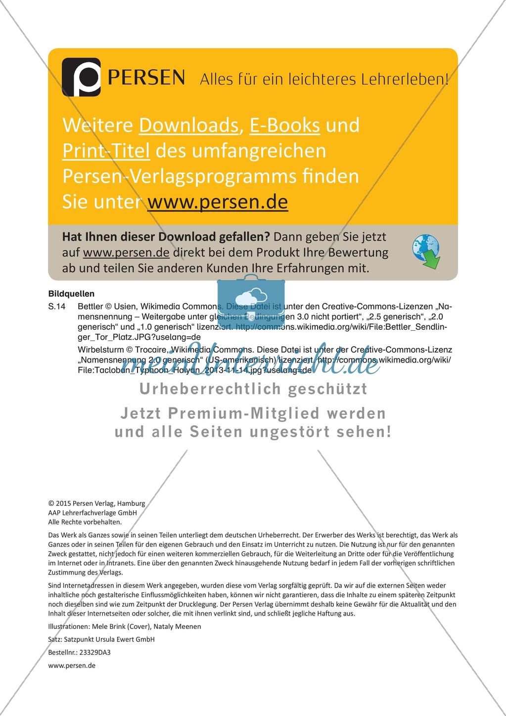 Ethik an Stationen: Armut und Reichtum Preview 23
