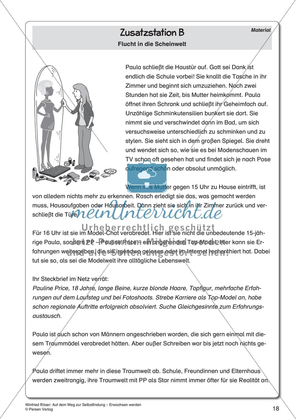 Ethik an Stationen: Selbstfindung und Erwachsenwerden Preview 20