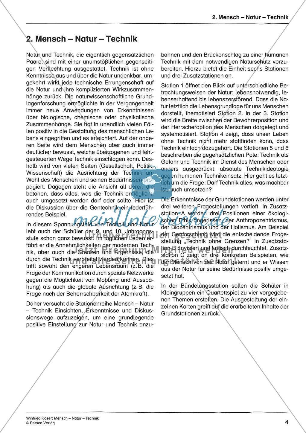 Mensch, Natur und Technik Preview 6