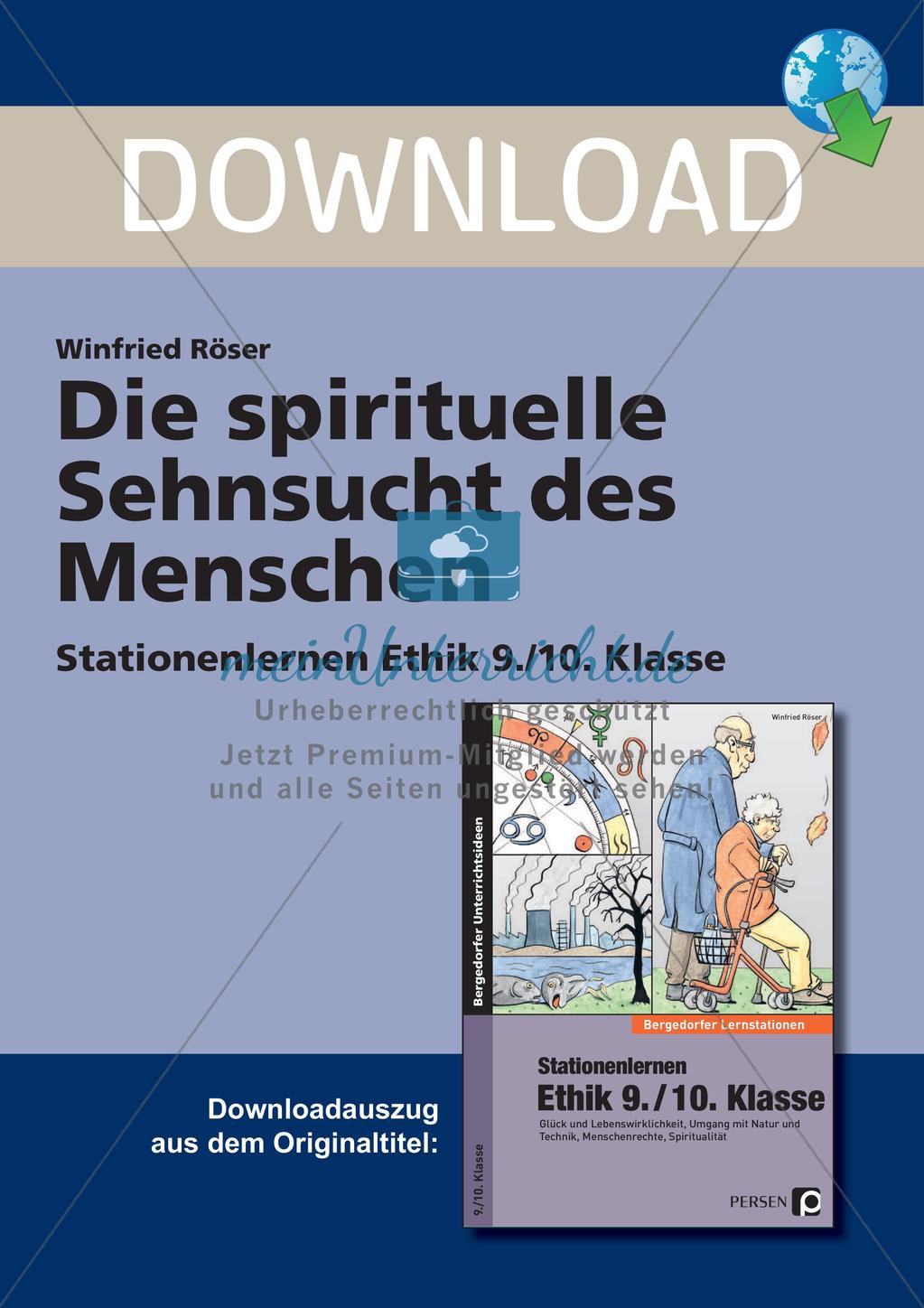Die spirituelle Sehnsucht des Menschen Preview 1