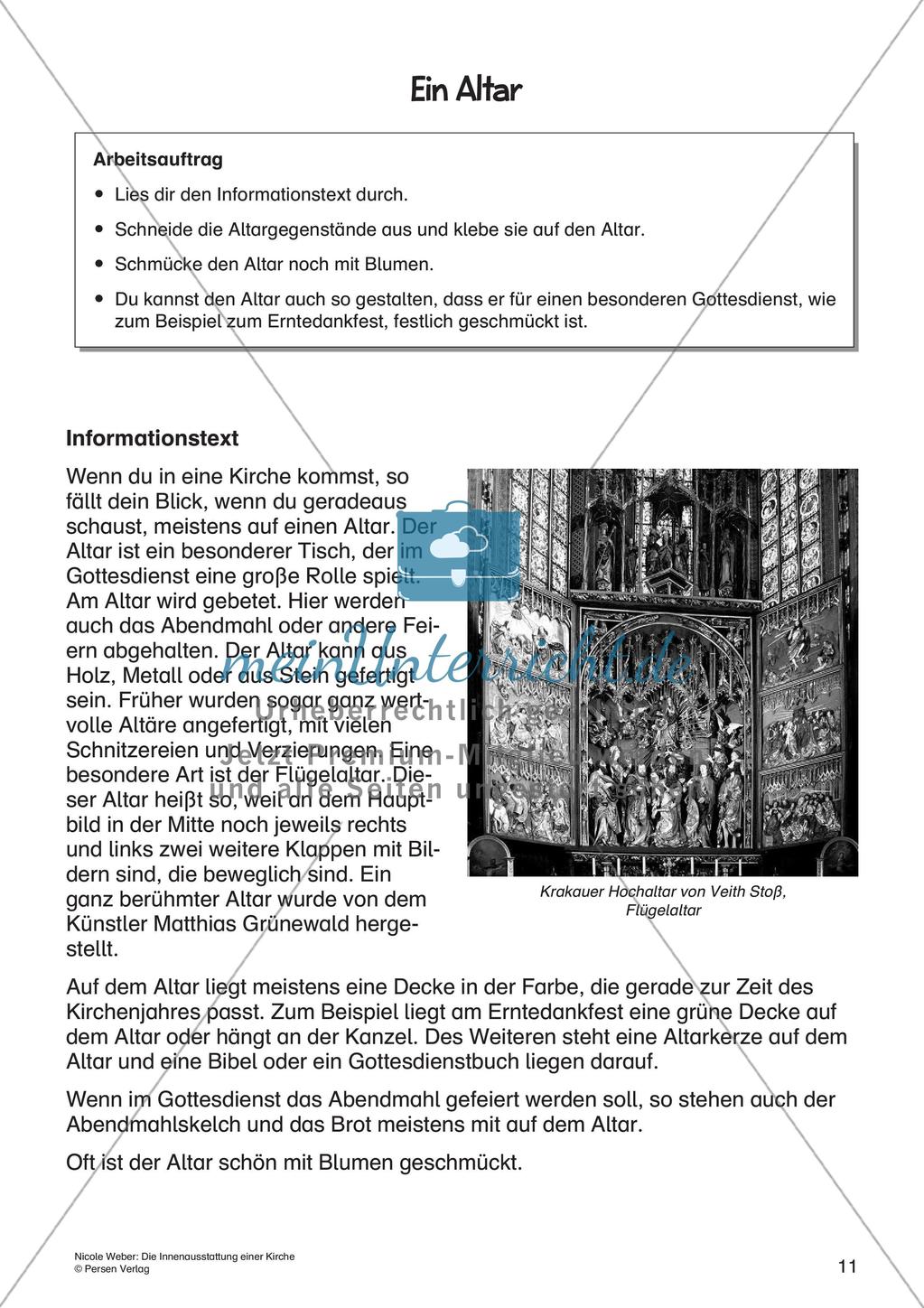 Die Innenausstattung einer Kirche Preview 13
