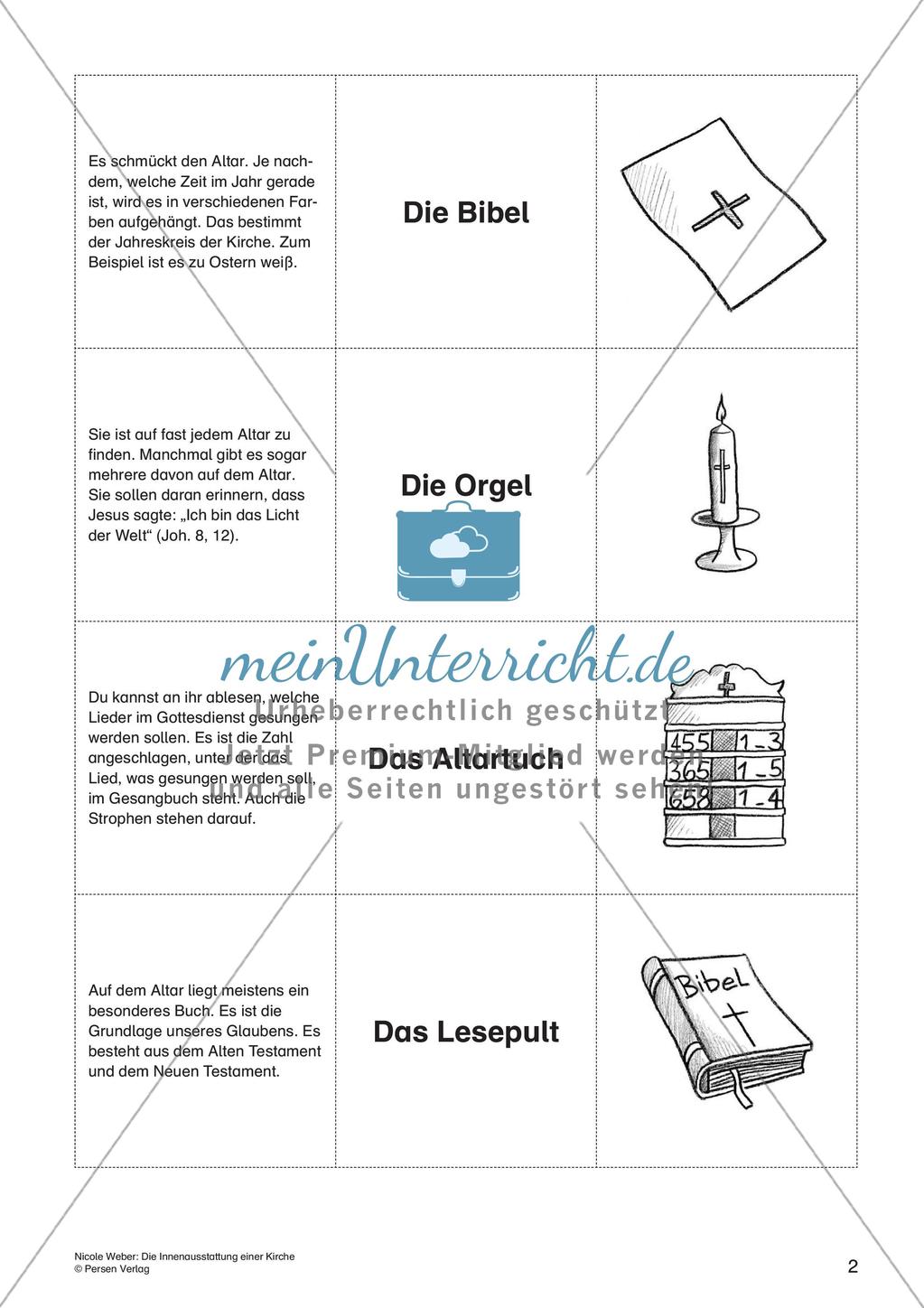Die Innenausstattung einer Kirche Preview 4