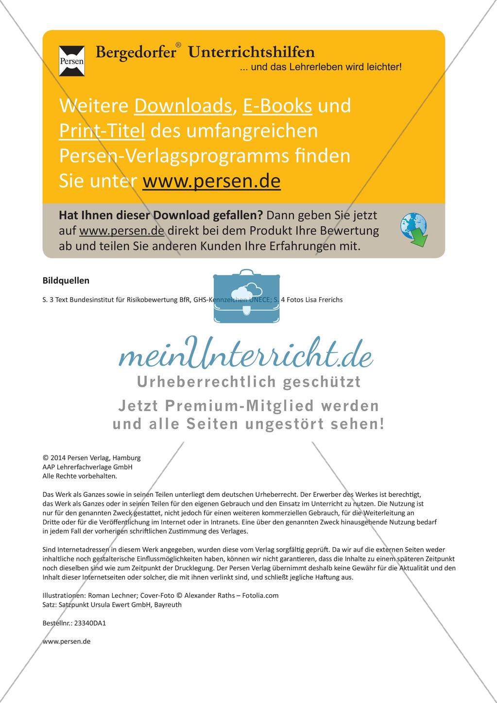 Chemisches Experimentieren: Grundwissen Preview 8