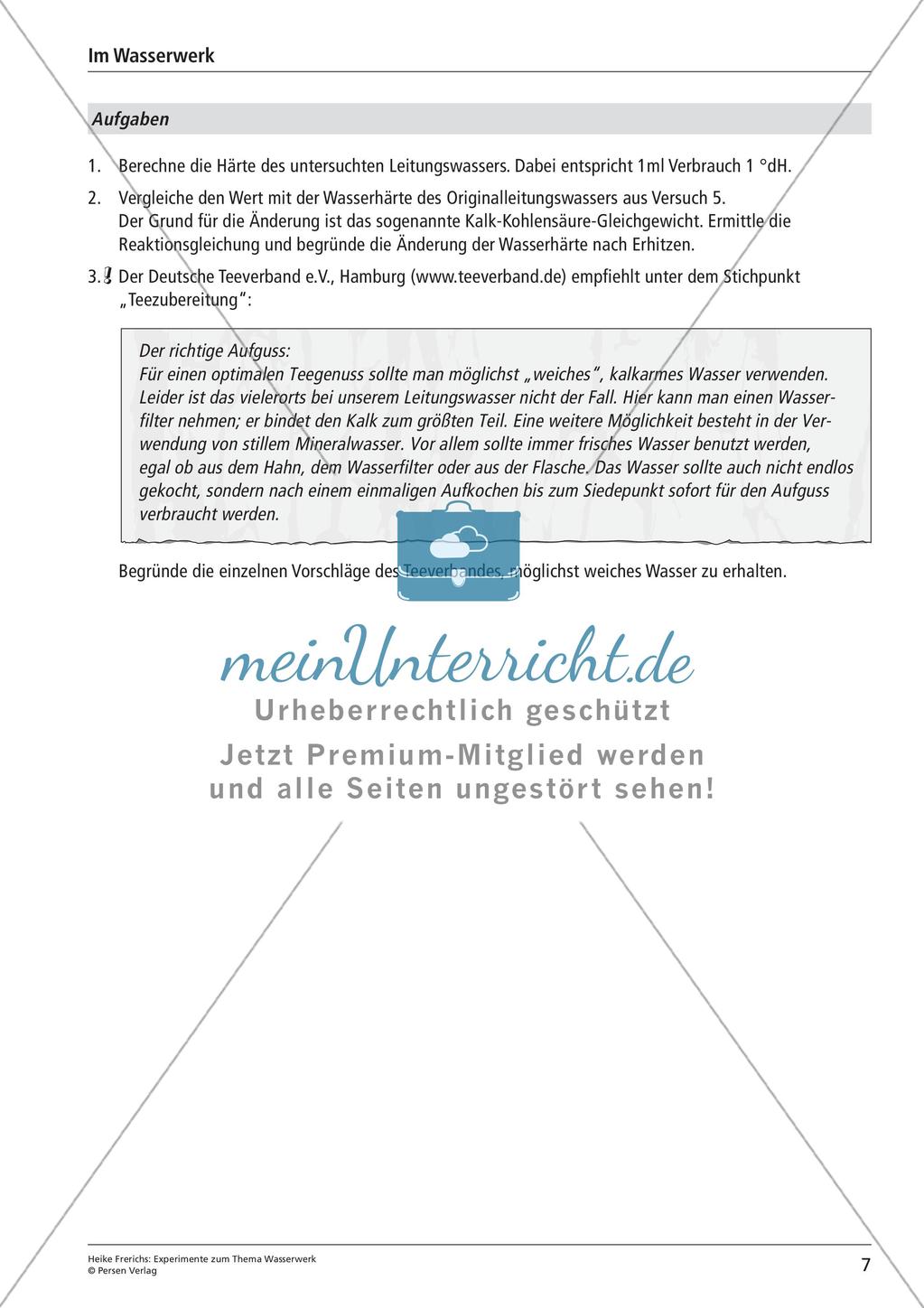 Experimente zum Thema Wasserwerk Preview 9