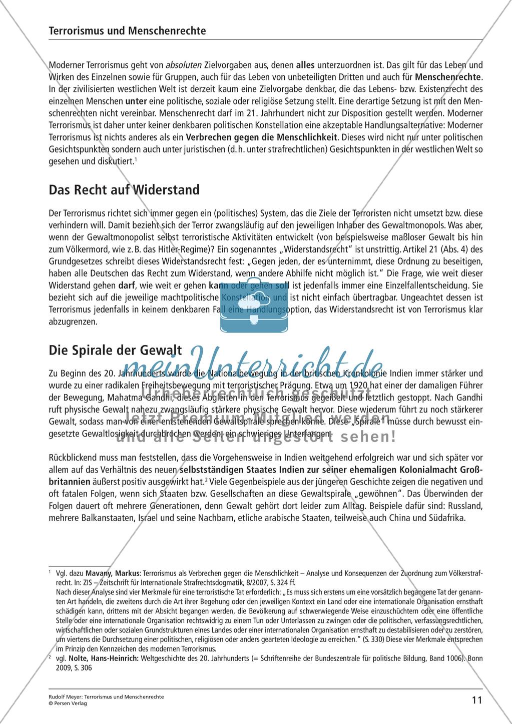 Terrorismus und Menschenrechte Preview 13
