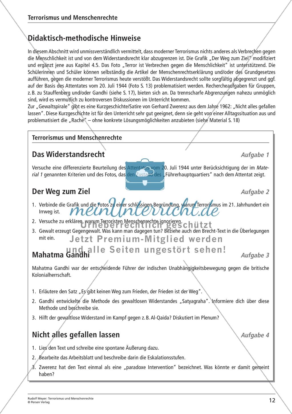 Terrorismus und Menschenrechte Preview 14