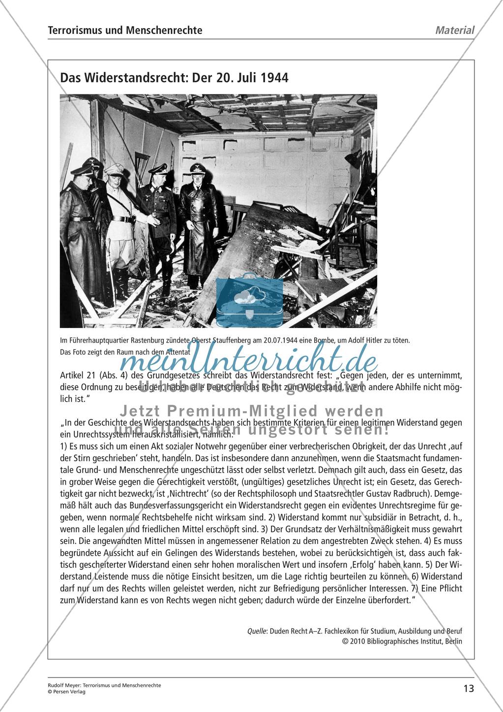 Terrorismus und Menschenrechte Preview 15