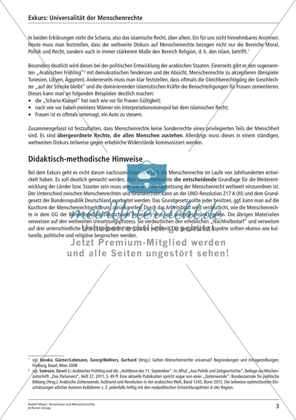 Terrorismus und Menschenrechte Preview 5