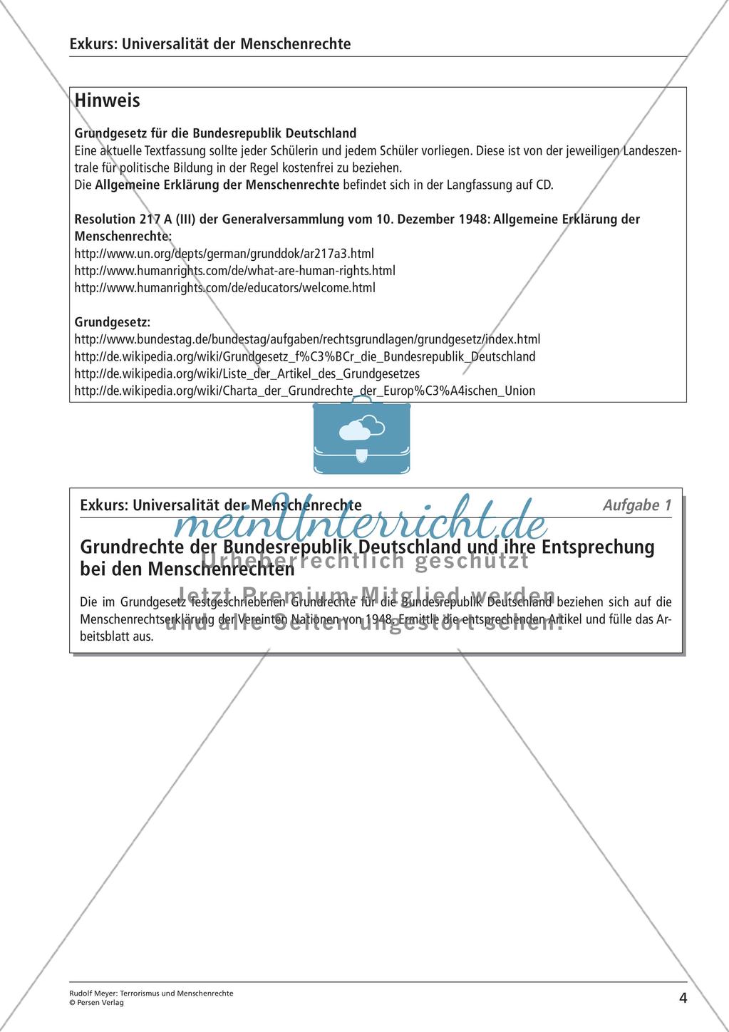Terrorismus und Menschenrechte Preview 6