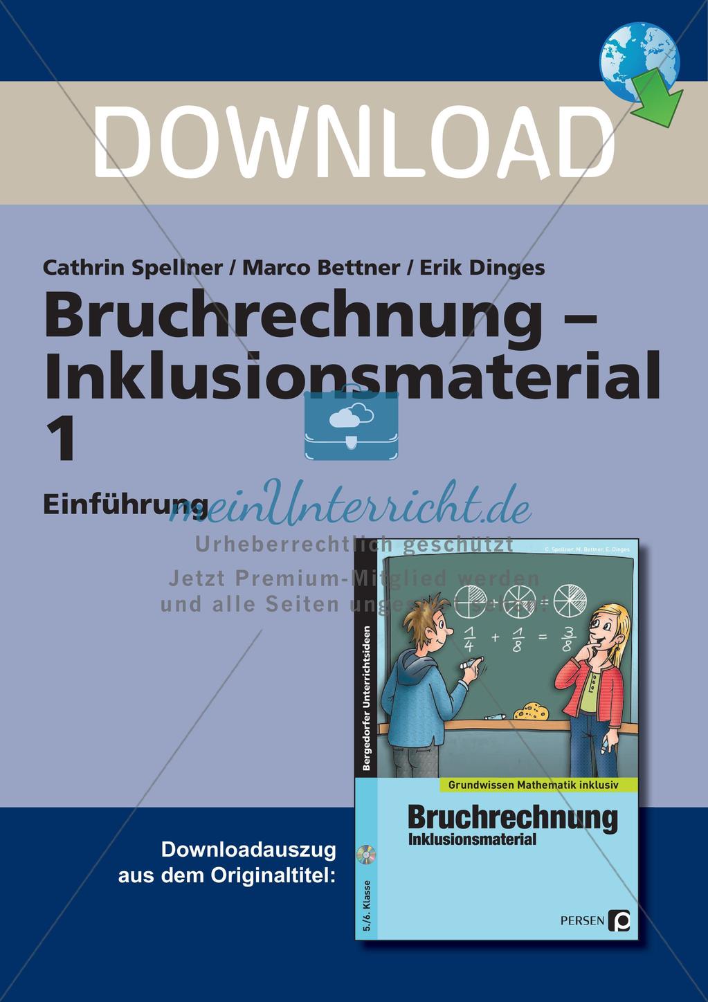 Bruchrechnung: Einführung Preview 1