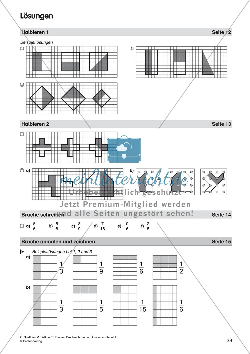 Bruchrechnung: Einführung Preview 30