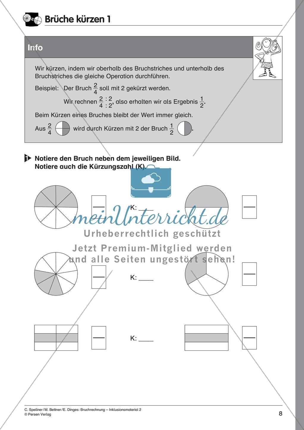 Vergleichen von Brüchen Preview 10