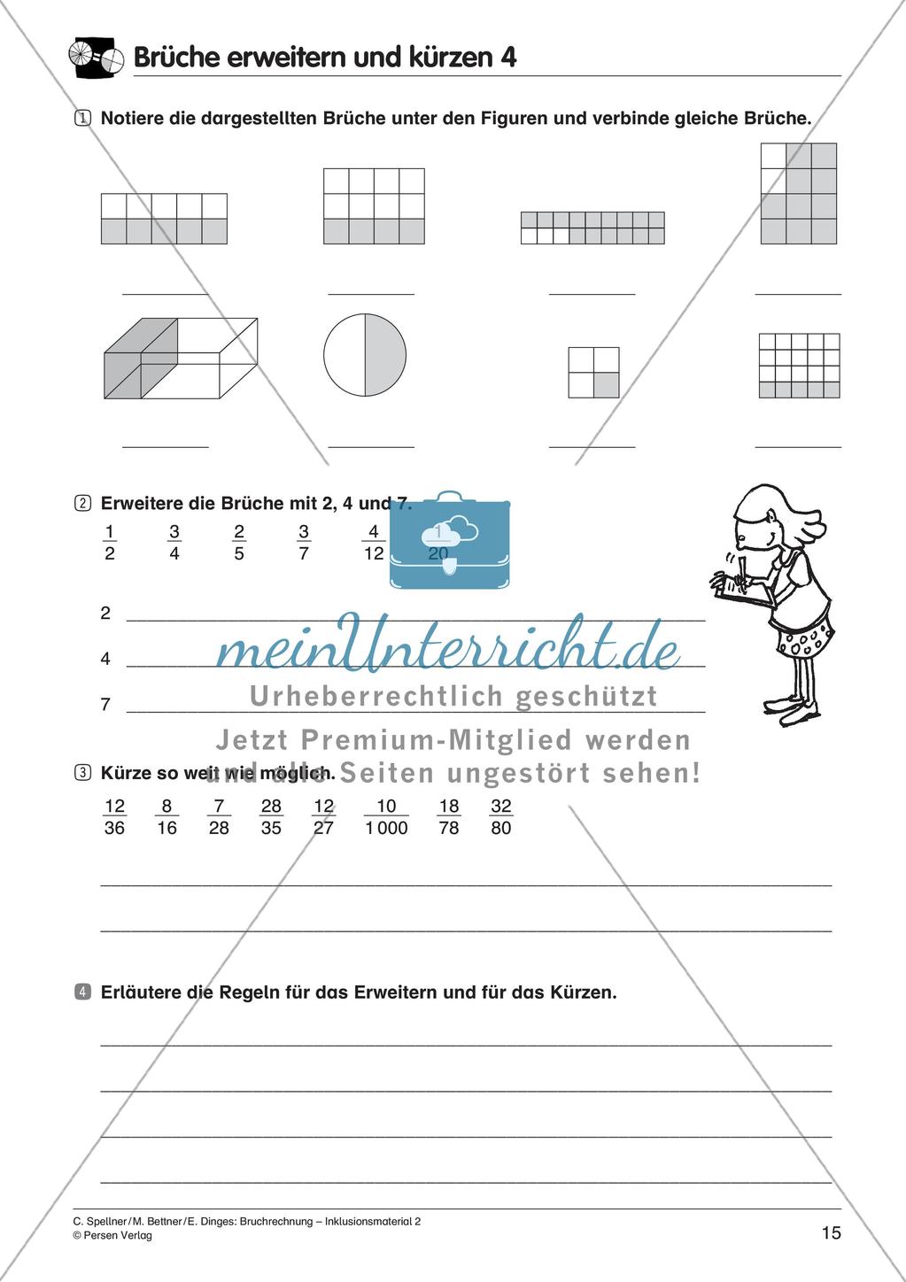 Vergleichen von Brüchen Preview 17