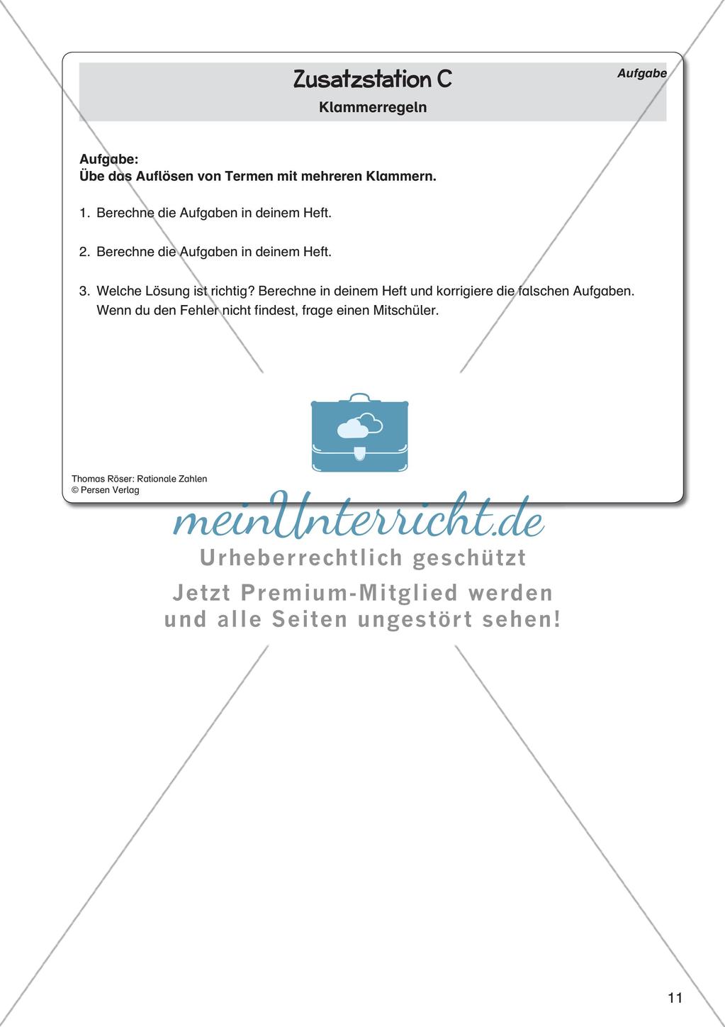 Rationale Zahlen Preview 13