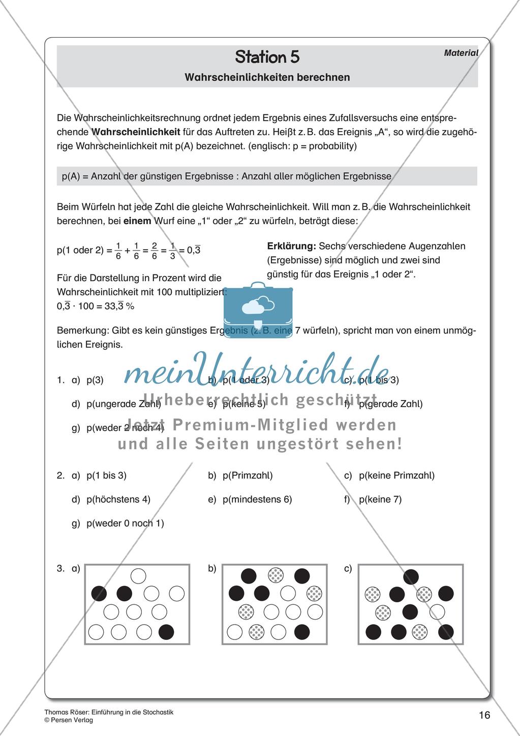 Einführung in die Stochastik Preview 18