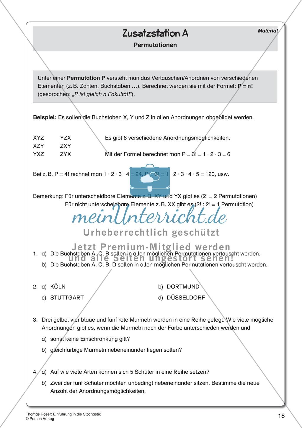 Einführung in die Stochastik Preview 20