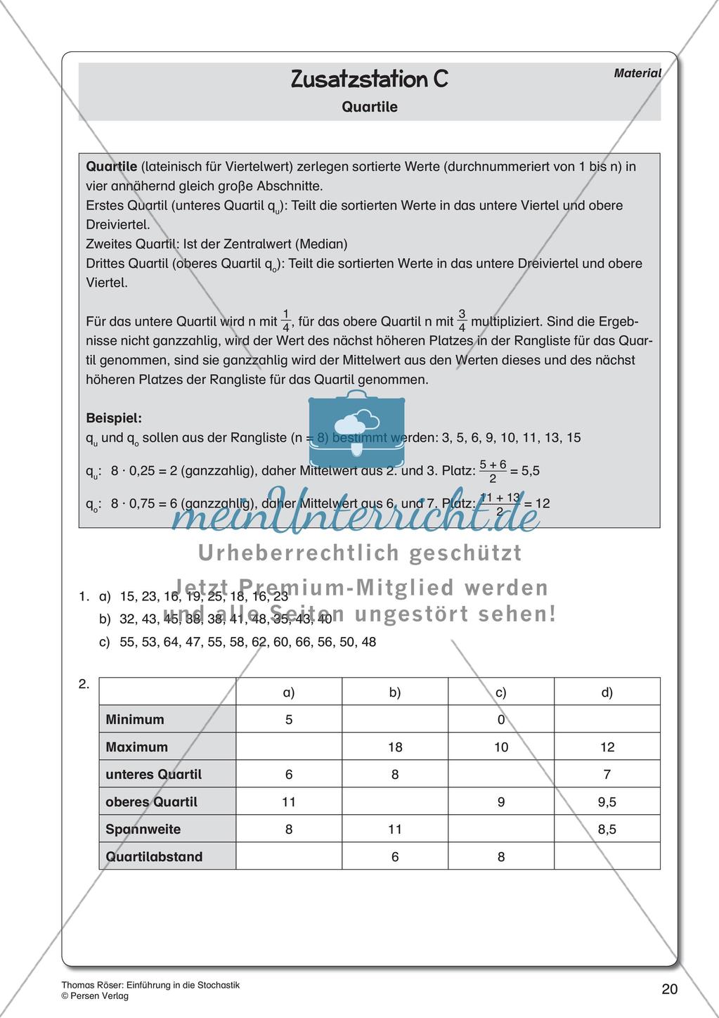 Einführung in die Stochastik Preview 22