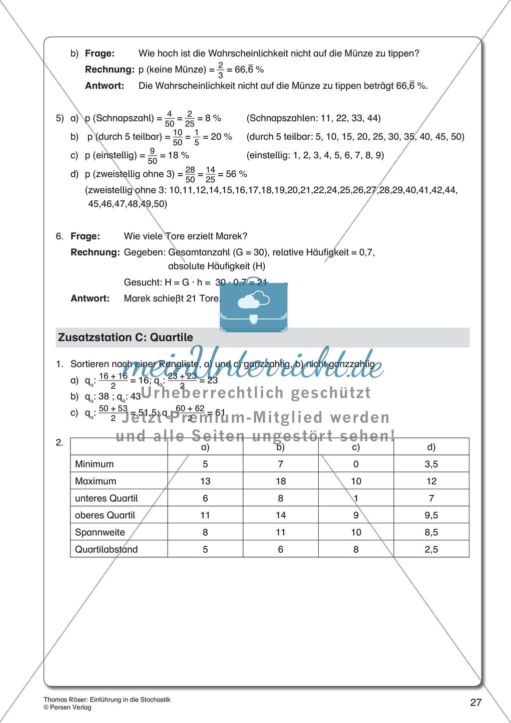 Einführung in die Stochastik Preview 29