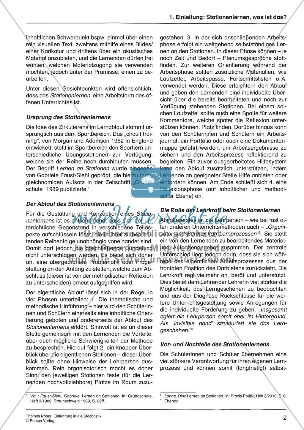 Einführung in die Stochastik Preview 4