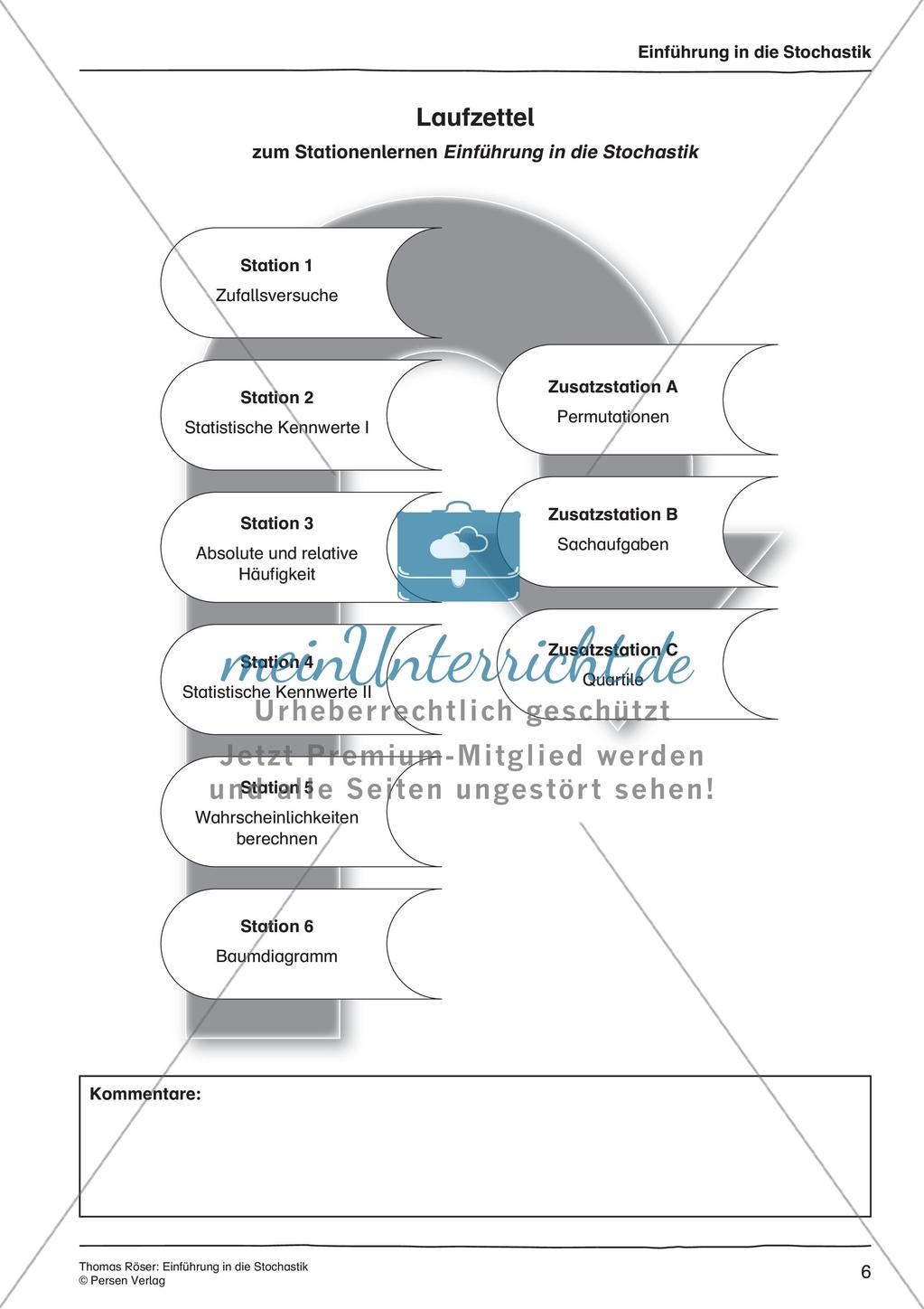 Einführung in die Stochastik Preview 8