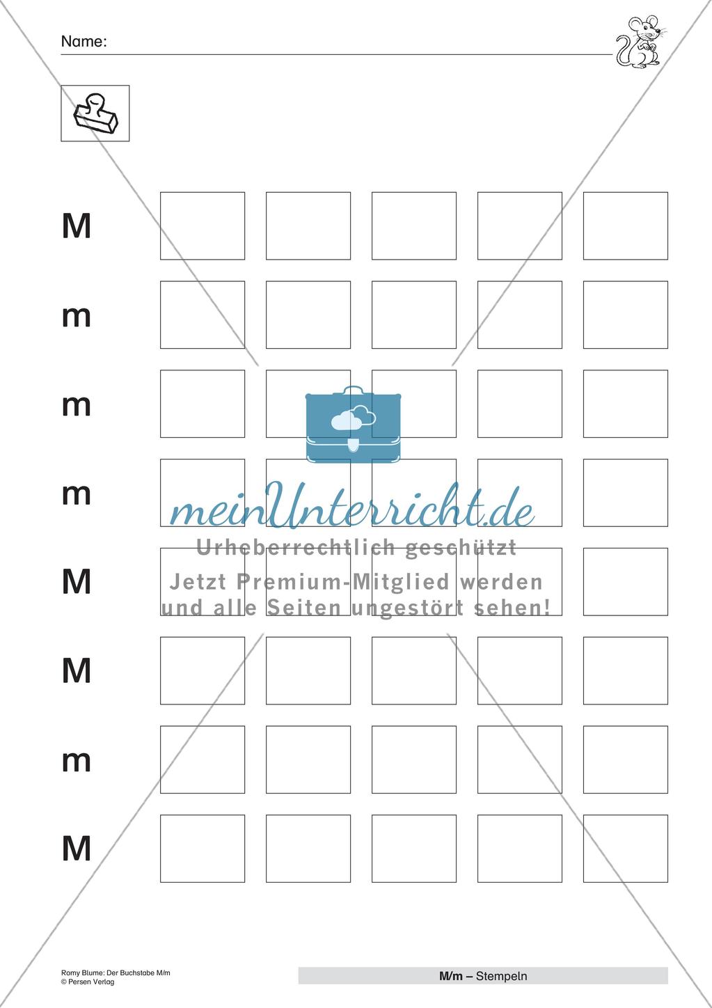 Der Buchstabe M/m Preview 11