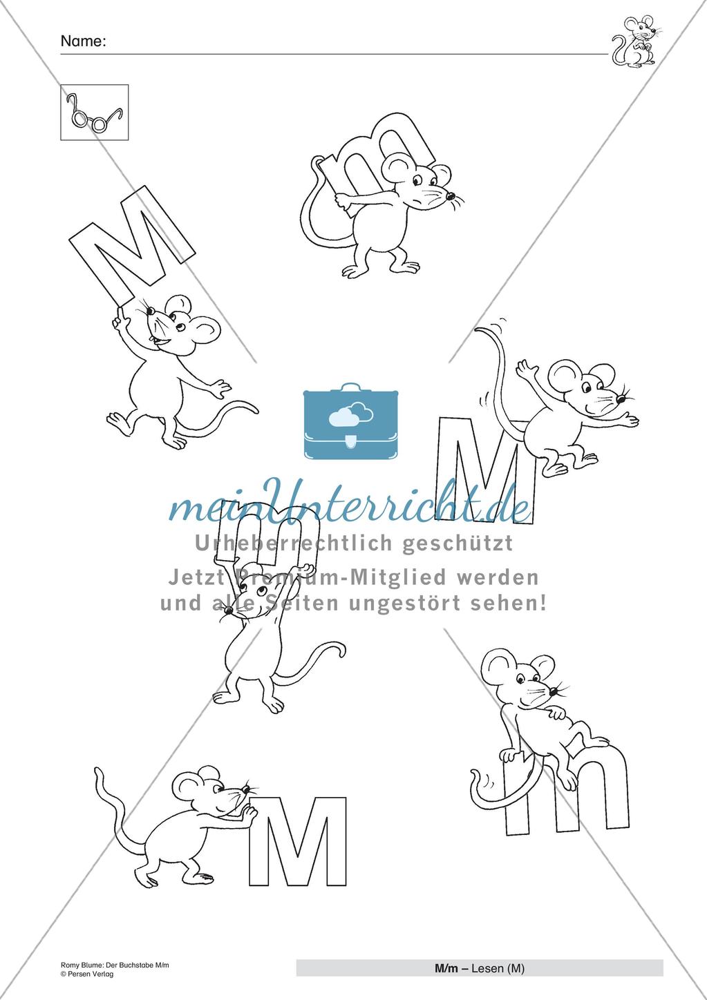 Der Buchstabe M/m Preview 12