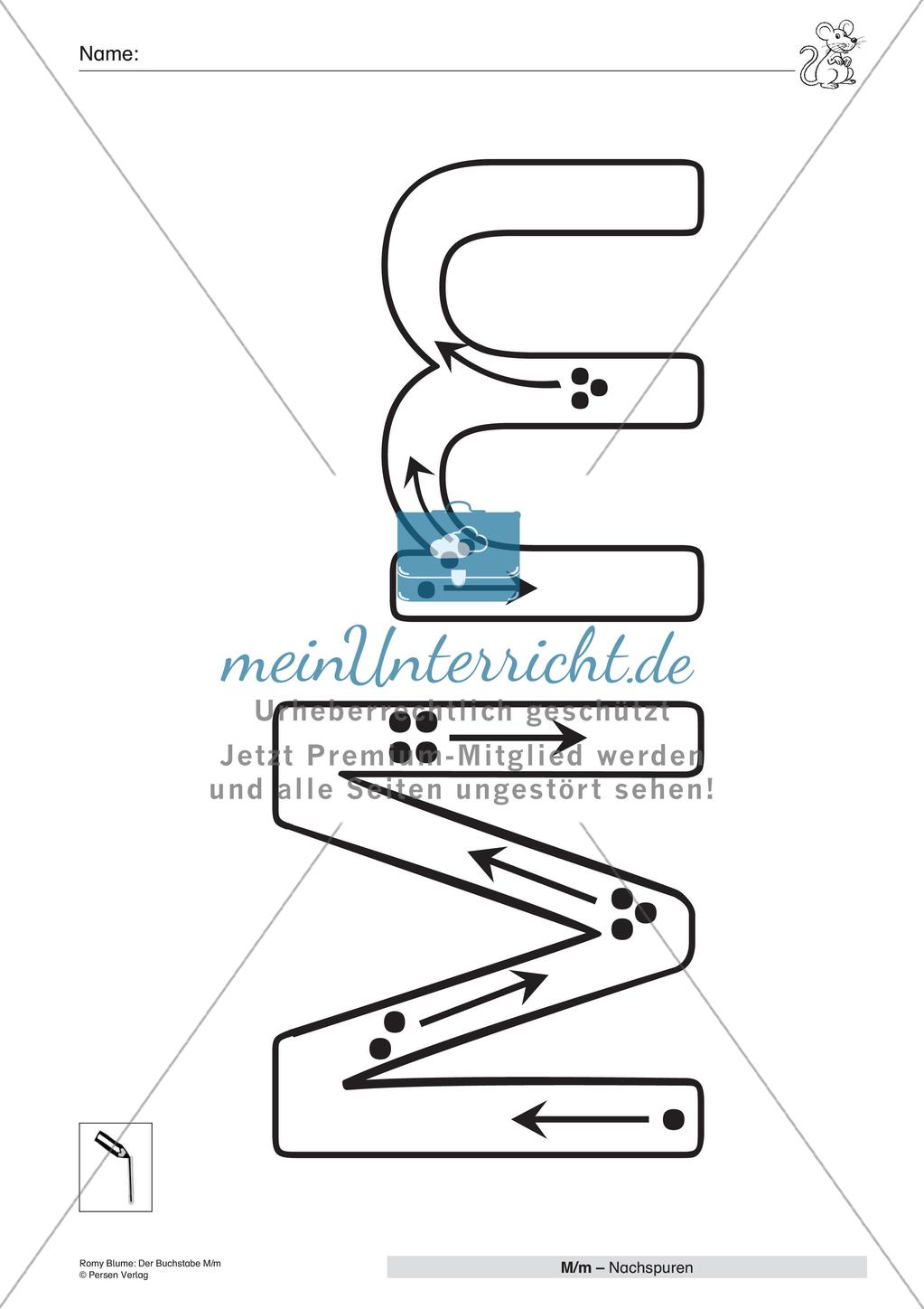 Der Buchstabe M/m Preview 5