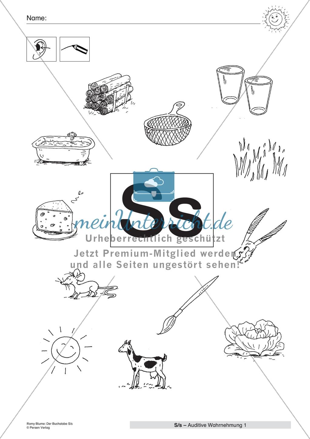Der Buchstabe S/s Preview 7
