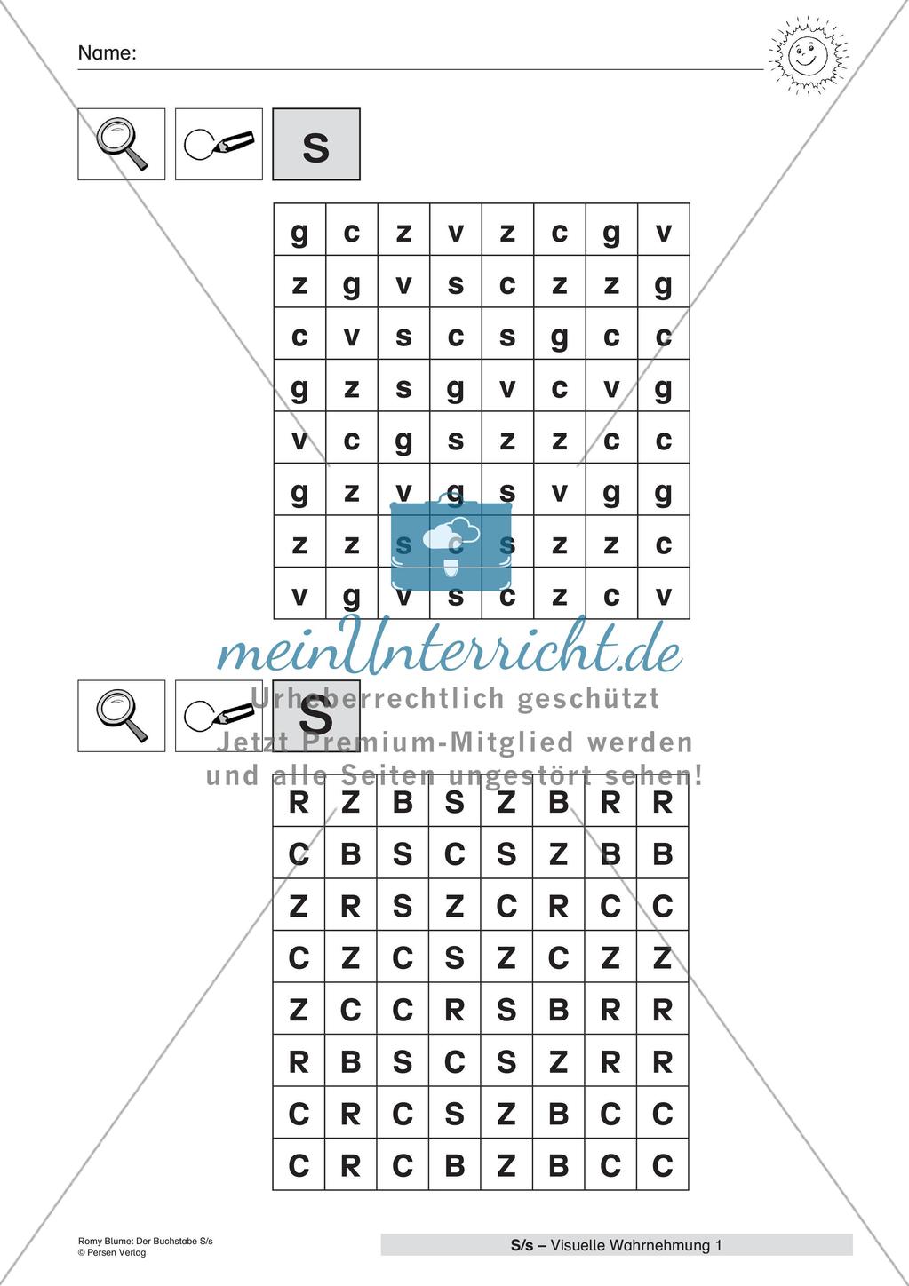 Der Buchstabe S/s Preview 9