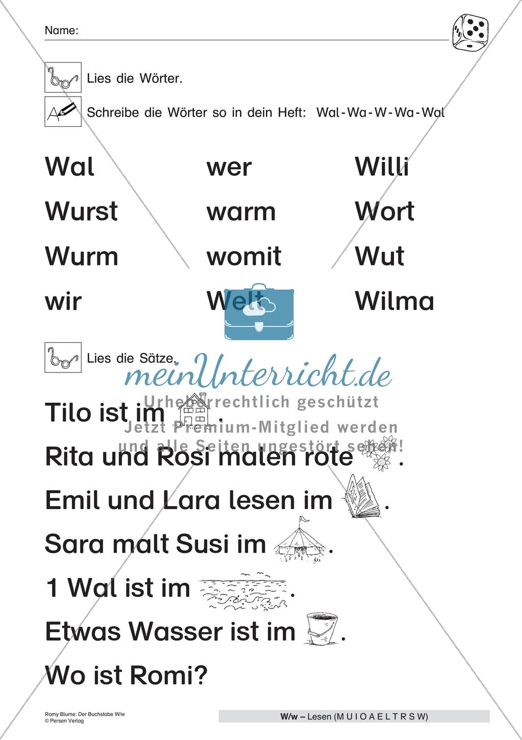 Der Buchstabe W/w Preview 12