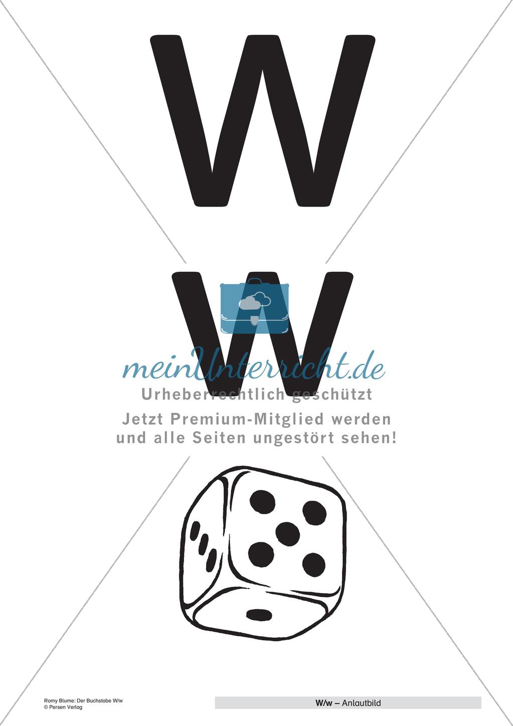 Der Buchstabe W/w Preview 4