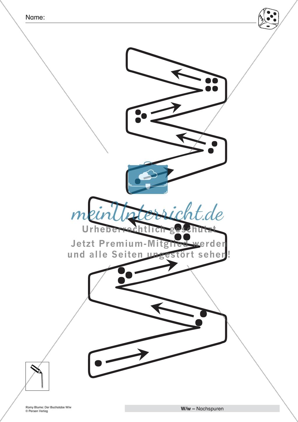 Der Buchstabe W/w Preview 5