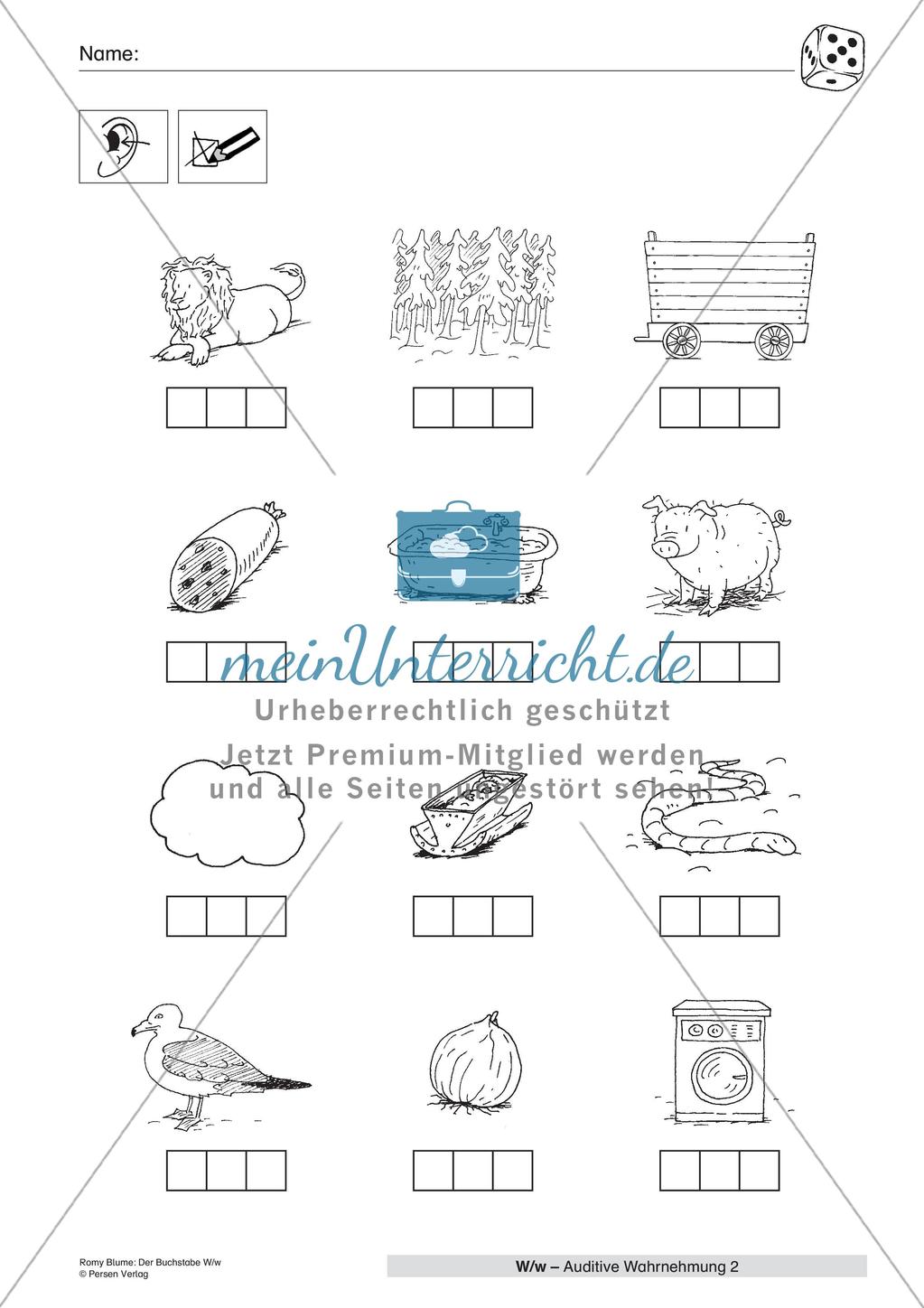 Der Buchstabe W/w Preview 8