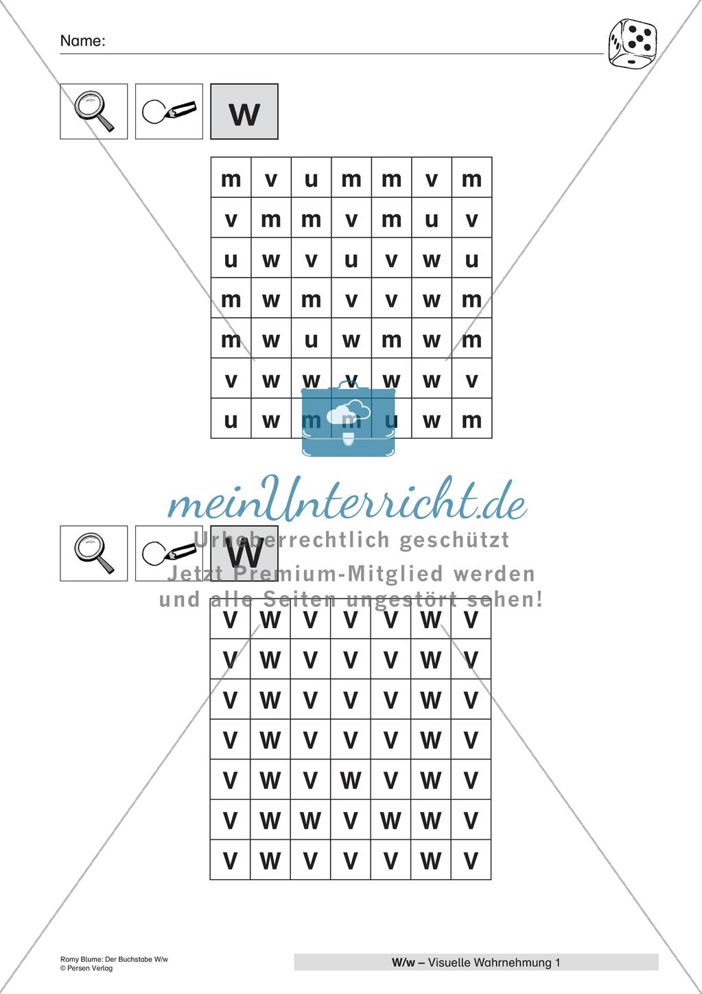 Der Buchstabe W/w Preview 9